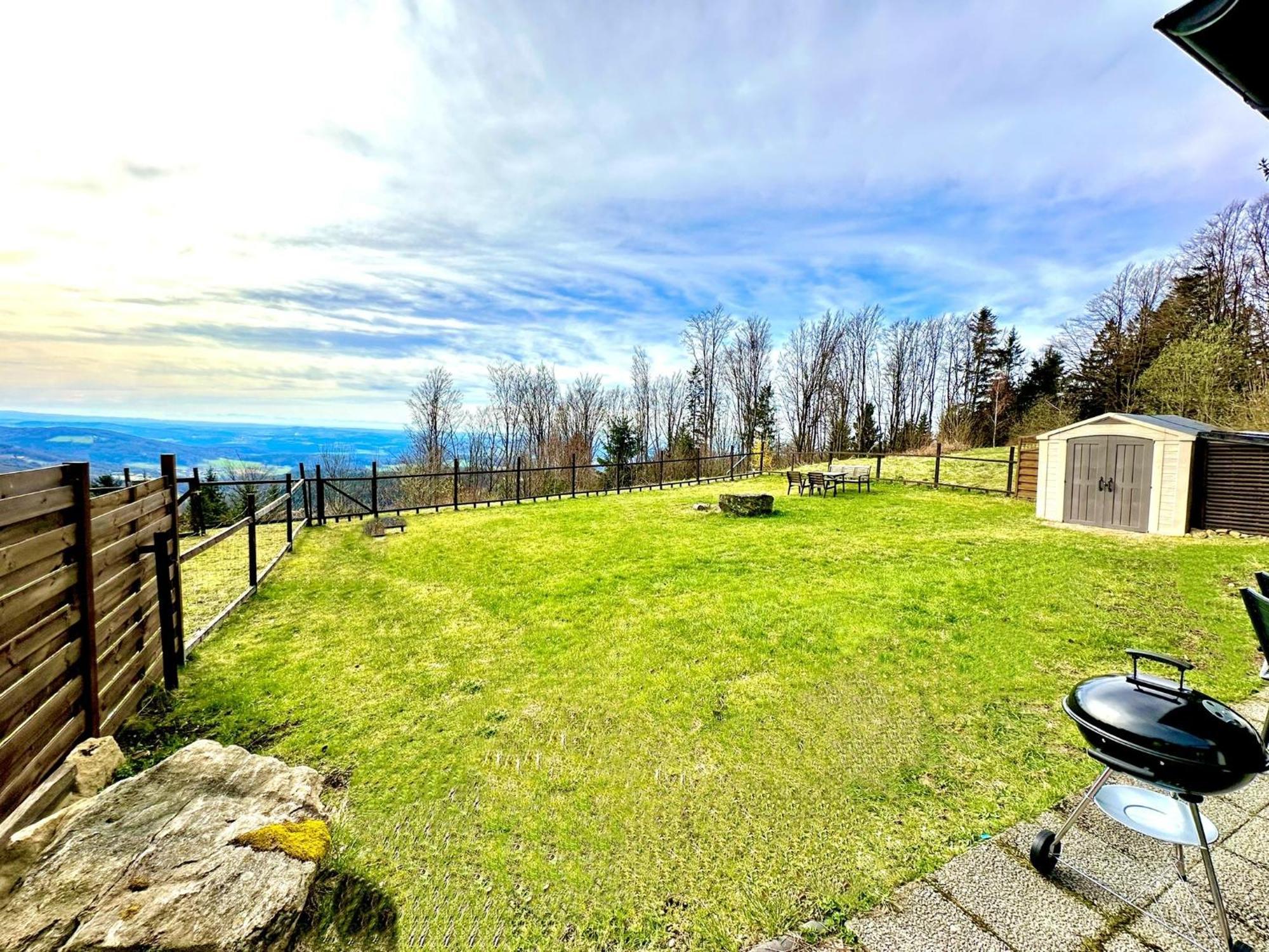 Gemuetliches Alpenblick Berg-Bungalow + Grosser Garten + Netflix! Schöfweg Exteriér fotografie